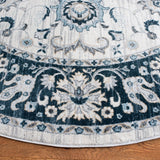 Safavieh Isabella Isa940A Cream/Navy Rug - Safavieh - isa940a - 4r