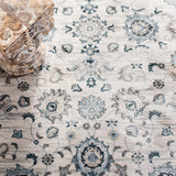 Safavieh Isabella Isa940A Cream/Navy Rug - Safavieh - isa940a - 4r