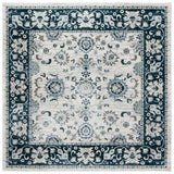 Safavieh Isabella Isa940A Cream/Navy Rug - Safavieh - isa940a - 4sq