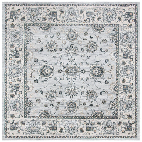 Safavieh Isabella Isa940G Light Grey/Cream Rug - Safavieh - isa940g - 4sq