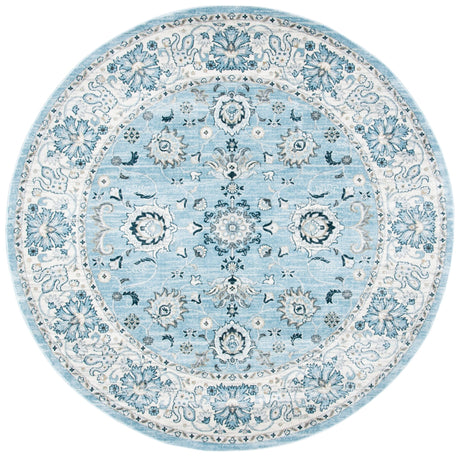 Safavieh Isabella Isa940M Light Blue/Cream Rug - Safavieh - isa940m - 7r