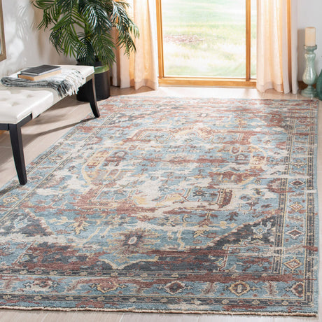 Safavieh Izmir Izm101T Blue/Light Brown Rugs - Safavieh - izm101t - 8