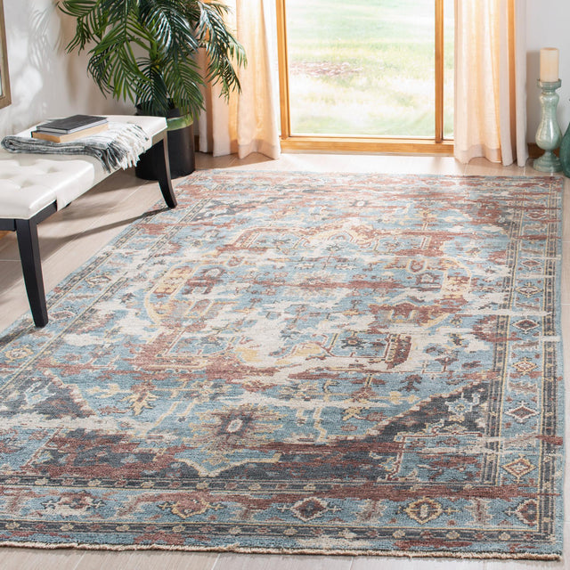 Safavieh Izmir Izm101T Blue/Light Brown Rugs - Safavieh - izm101t - 8