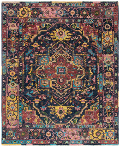 Safavieh Izmir Izm141M Blue/Rust Rugs - Safavieh - izm141m - 6