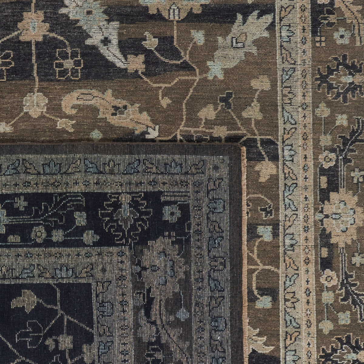 Safavieh Izmir Izm175A Charcoal/Stone Rug - Safavieh - izm175a - 6