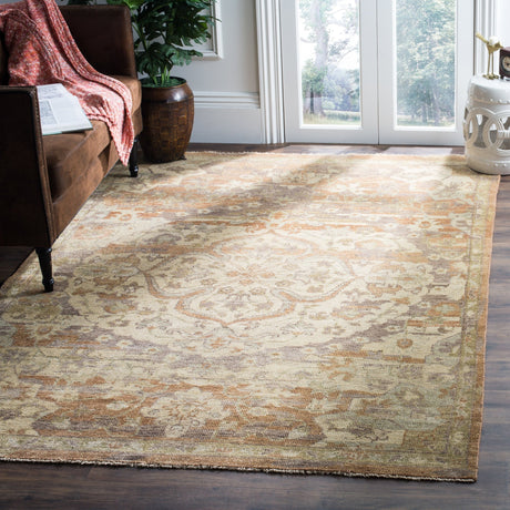 Safavieh Izmir Izm178A Gold/Rose Rug - Safavieh - izm178a - 6