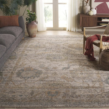 Safavieh Izmir 10'-0" x 14'-0" Rug in Ivory / Grey
