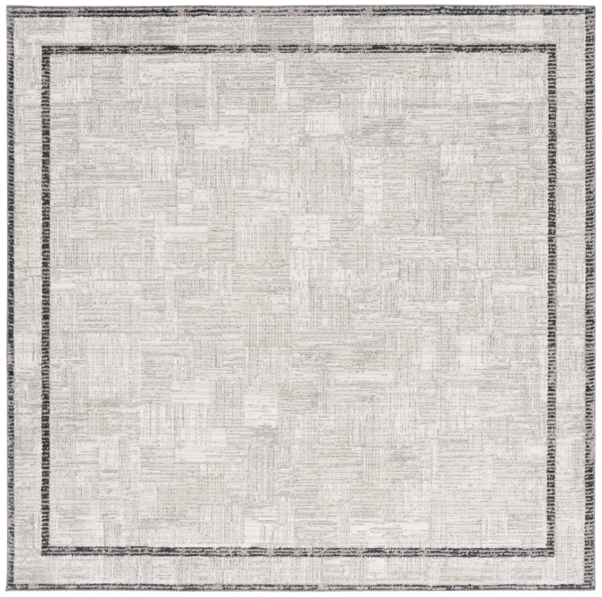 Safavieh Jade 100 6'-7" x 6'-7" Rug in Ivory / Beige Black