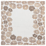 Safavieh Jardin 6'-0" x 6'-0" Rug in Beige / Ivory