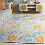 Safavieh Jardin 4'-0" x 6'-0" Rug in Blue / Grey