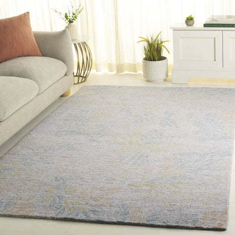 Safavieh Jardin 4'-0" x 6'-0" Rug in Grey / Rust
