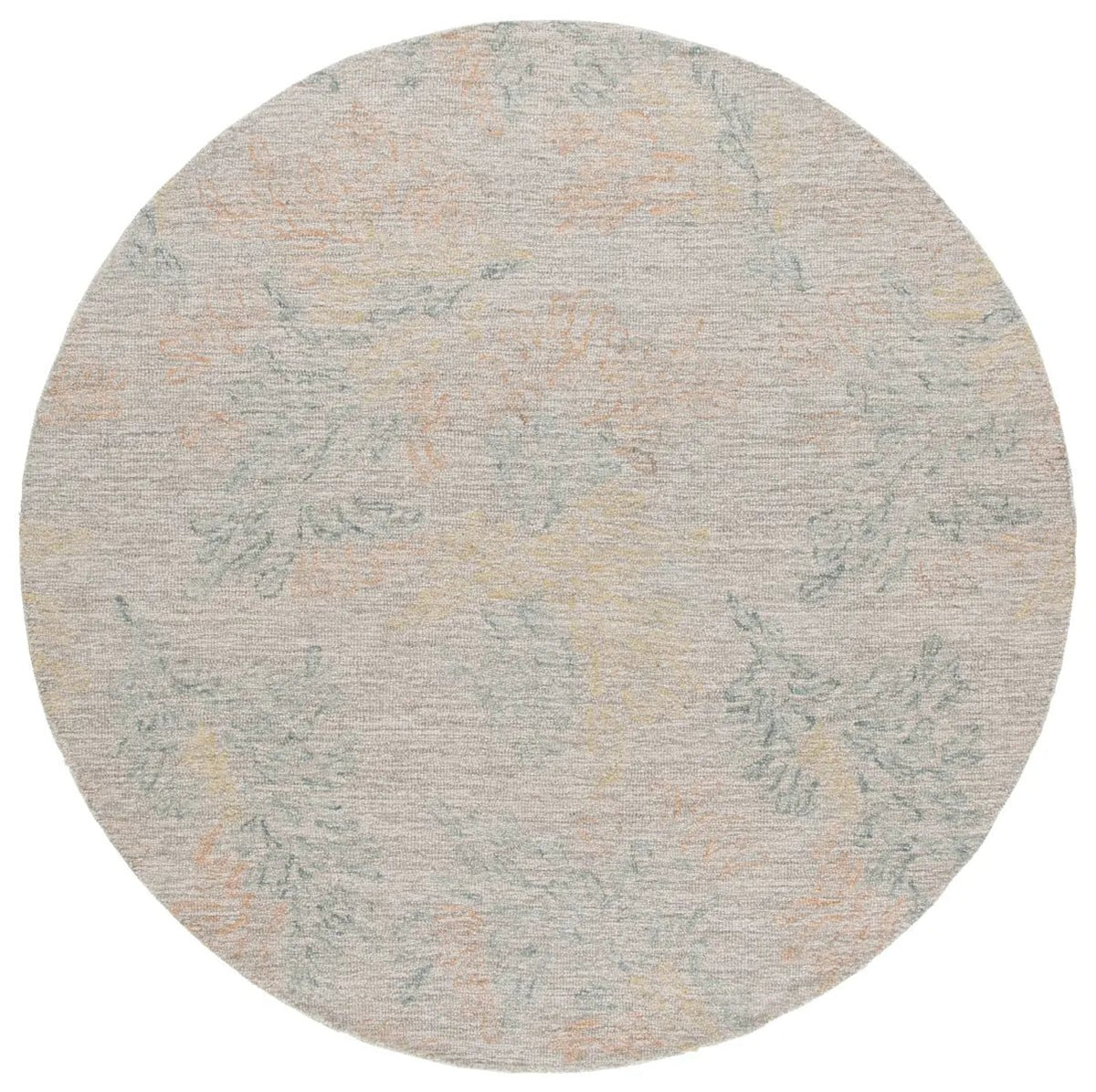 Safavieh Jardin 6'-0" x 6'-0" Rug in Grey / Rust