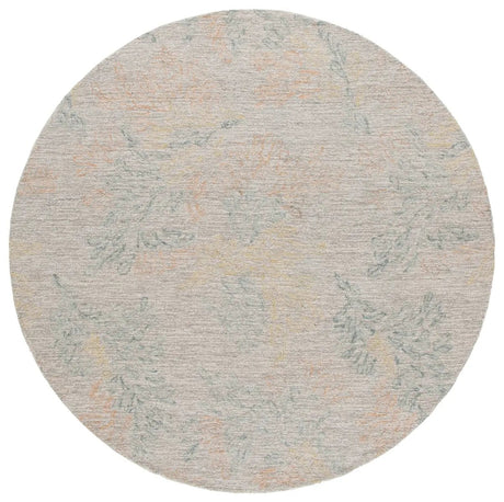 Safavieh Jardin 6'-0" x 6'-0" Rug in Grey / Rust