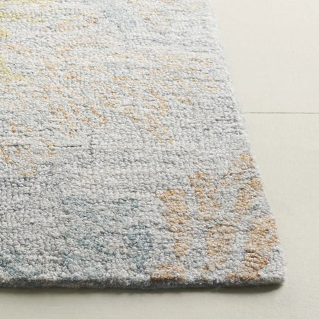 Safavieh Jardin 4'-0" x 6'-0" Rug in Grey / Rust