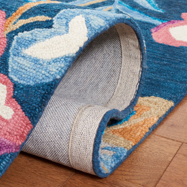 Safavieh Jardin Jar152M Blue/Pink Rug - Safavieh - jar152m - 6r