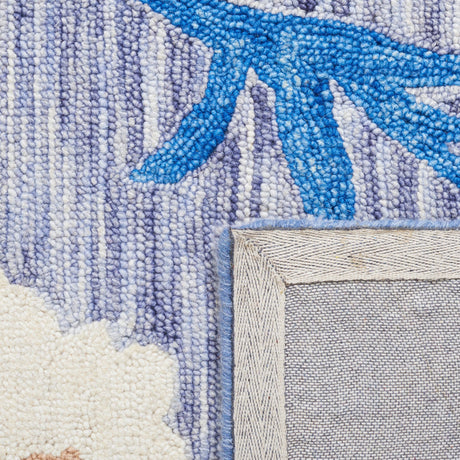 Safavieh Jardin Jar153M Blue/Ivory Rug - Safavieh - jar153m - 6r