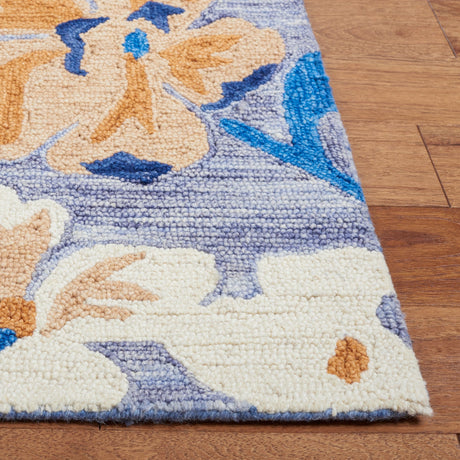 Safavieh Jardin Jar153M Blue/Ivory Rug - Safavieh - jar153m - 6r