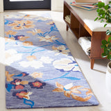 Safavieh Jardin Jar153M Blue/Ivory Rug - Safavieh - jar153m - 6r