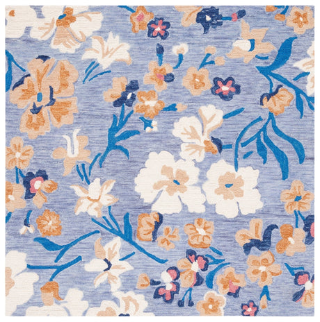 Safavieh Jardin Jar153M Blue/Ivory Rug - Safavieh - jar153m - 6sq