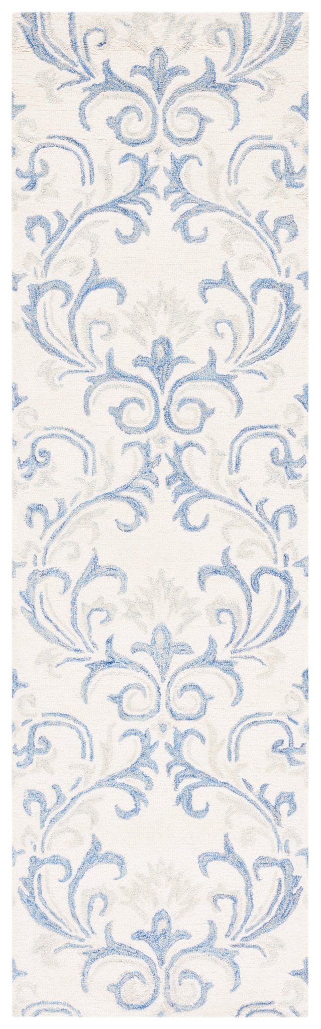 Safavieh Jardin Jar154A Ivory/Blue Rug - Safavieh - jar154a - 28