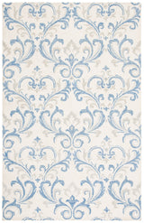 Safavieh Jardin Jar154A Ivory/Blue Rug - Safavieh - jar154a - 3