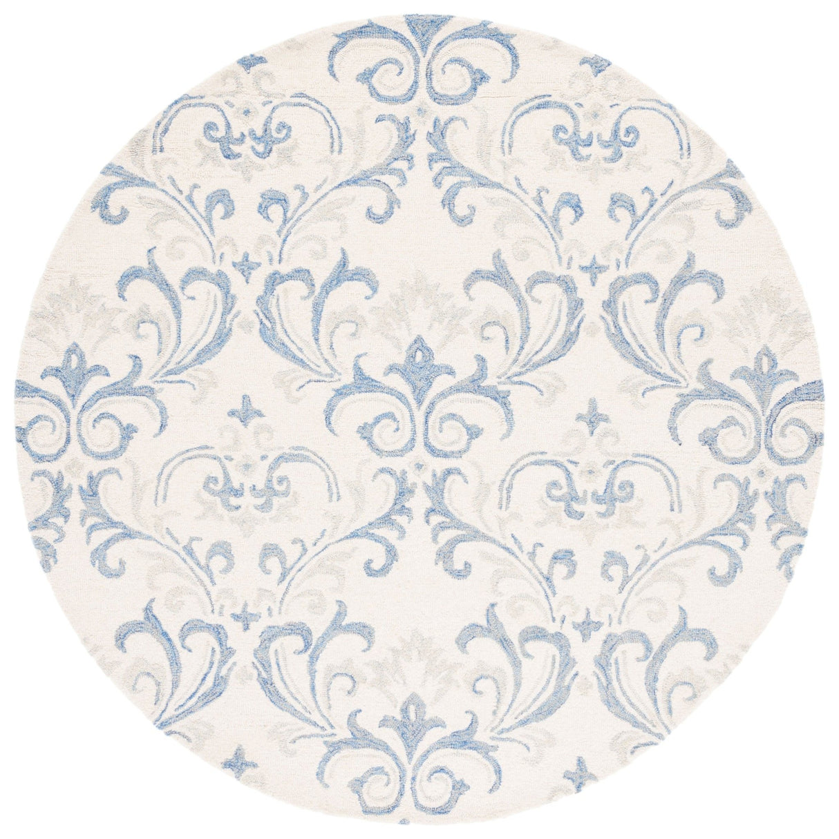 Safavieh Jardin Jar154A Ivory/Blue Rug - Safavieh - jar154a - 6r