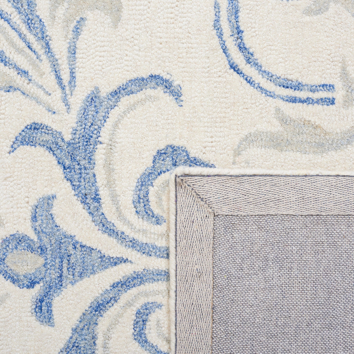 Safavieh Jardin Jar154A Ivory/Blue Rug - Safavieh - jar154a - 6r