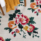 Safavieh Jardin Jar156A Ivory/Red Rug - Safavieh - jar156a - 6r