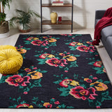 Safavieh Jardin Jar157Z Black/Pink Rug - Safavieh - jar157z - 3