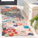 Safavieh Jardin 2'-3" x 7'-0" Rug in Grey / Pink