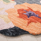 Safavieh Jardin 6'-0" x 6'-0" Rug in Grey / Pink