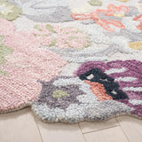 Safavieh Jardin 6'-0" x 6'-0" Rug in Green / Pink