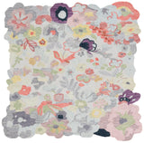 Safavieh Jardin 6'-0" x 6'-0" Rug in Green / Pink