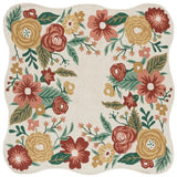 Safavieh Jardin 6'-0" x 6'-0" Rug in Ivory / Red