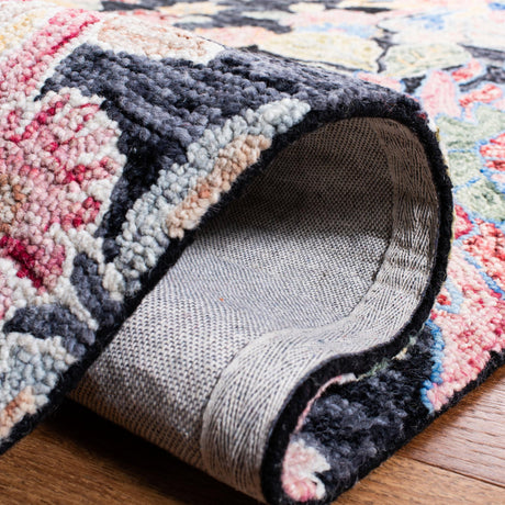 Safavieh Jardin Jar251H Charcoal/Red Rugs - Safavieh - jar251h - 6r