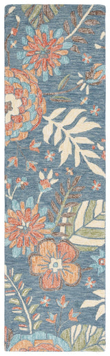 Safavieh Jardin Jar253M Blue/Green Rug - Safavieh - jar253m - 28