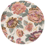 Safavieh Jardin Jar254Q Ivory/Red Rug - Safavieh - jar254q - 6r