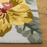 Safavieh Jardin 4'-0" x 6'-0" Rug in Gold / Sage