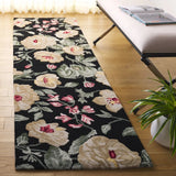 Safavieh Jardin 2'-3" x 8'-0" Rug in Black / Beige