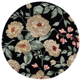 Safavieh Jardin 6'-0" x 6'-0" Rug in Black / Beige