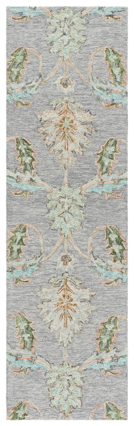 Safavieh Jardin 2'-3" x 8'-0" Rug in Grey / Green