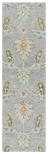 Safavieh Jardin 2'-3" x 8'-0" Rug in Grey / Green