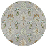 Safavieh Jardin 6'-0" x 6'-0" Rug in Grey / Green