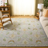 Safavieh Jardin 8'-0" x 10'-0" Rug in Grey / Green