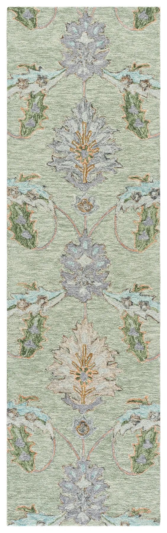 Safavieh Jardin 2'-3" x 8'-0" Rug in Sage / Green