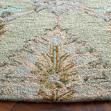 Safavieh Jardin 6'-0" x 6'-0" Rug in Sage / Green