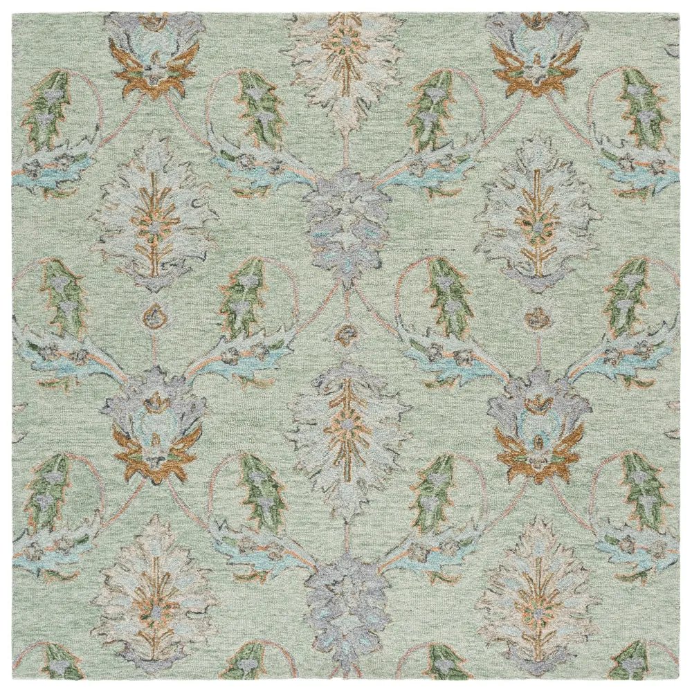 Safavieh Jardin 6'-0" x 6'-0" Rug in Sage / Green