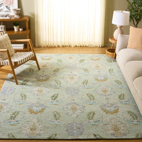 Safavieh Jardin 8'-0" x 10'-0" Rug in Sage / Green
