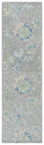 Safavieh Jardin 2'-3" x 8'-0" Rug in Grey / Blue