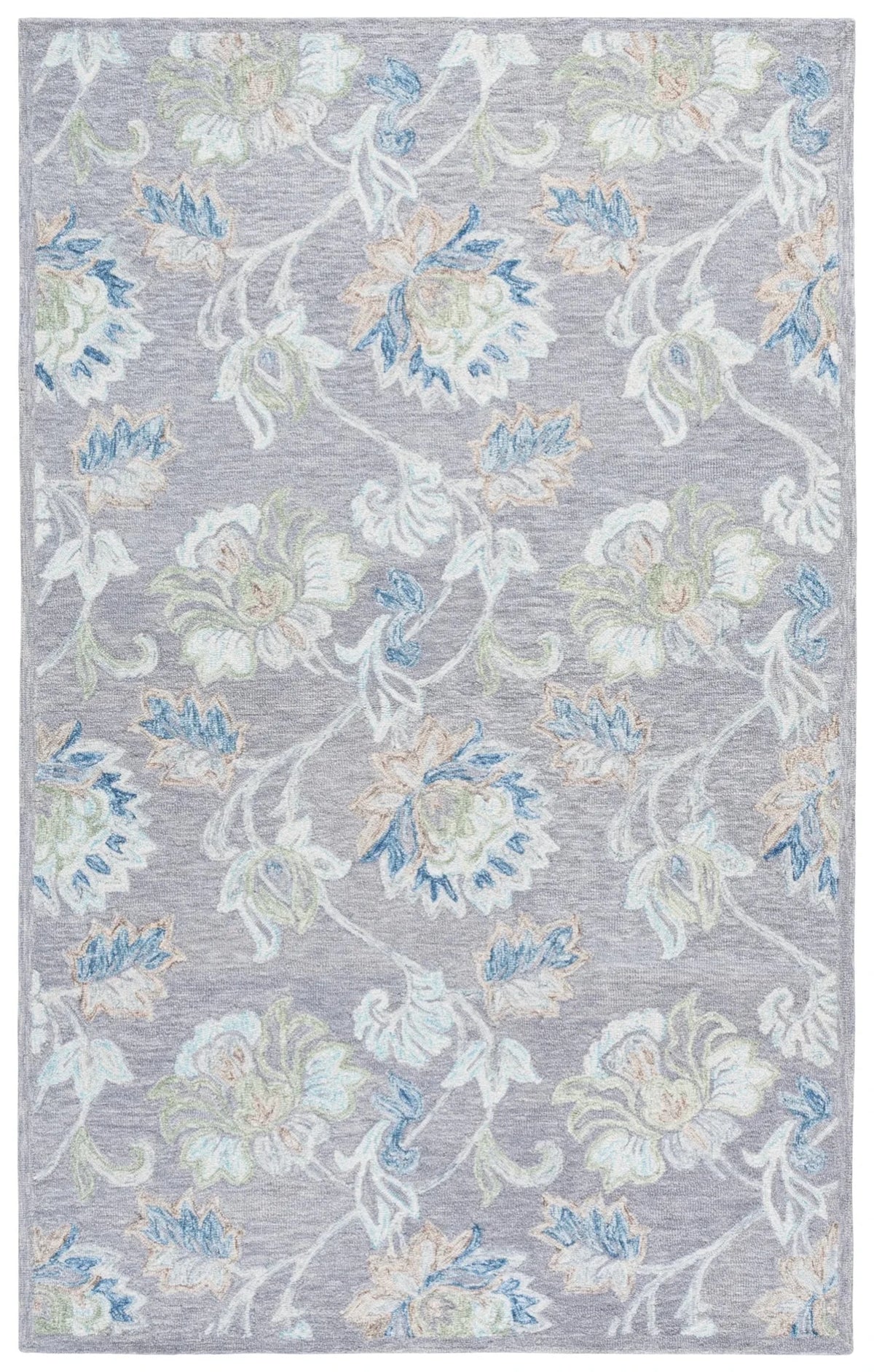 Safavieh Jardin 4'-0" x 6'-0" Rug in Grey / Blue